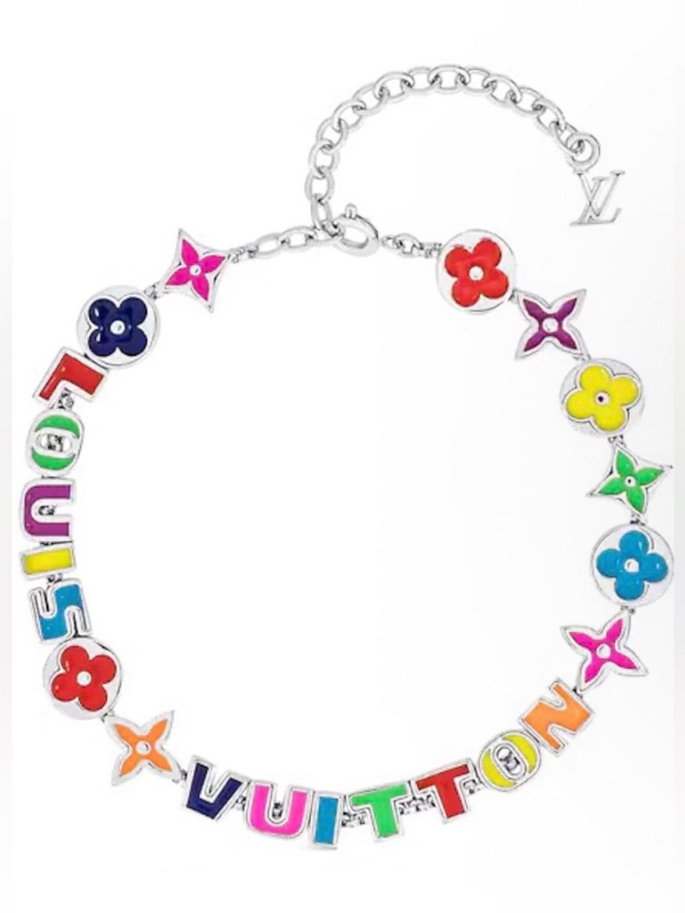 🌈 🎉 🆕 LV multicolored PARTY Bracelet ⛓️